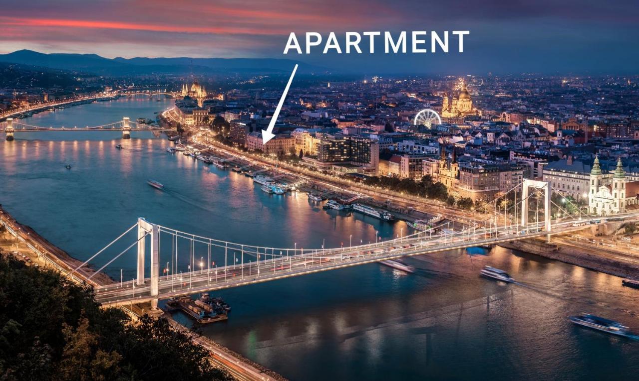 Spacious Riverside Residency - Magnificent View Budapešť Exteriér fotografie